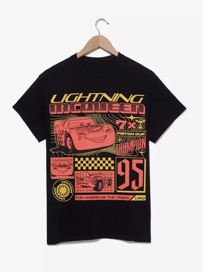 Cars Lightning McQueen TShirt Unisex Unisex Unisex S