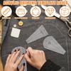 Creative Corner Knife Quilting Template Ruler Acrylic Sewing Ruler DIY Knitting Crafts Sewing Template Sewing Tool Corner Ruler