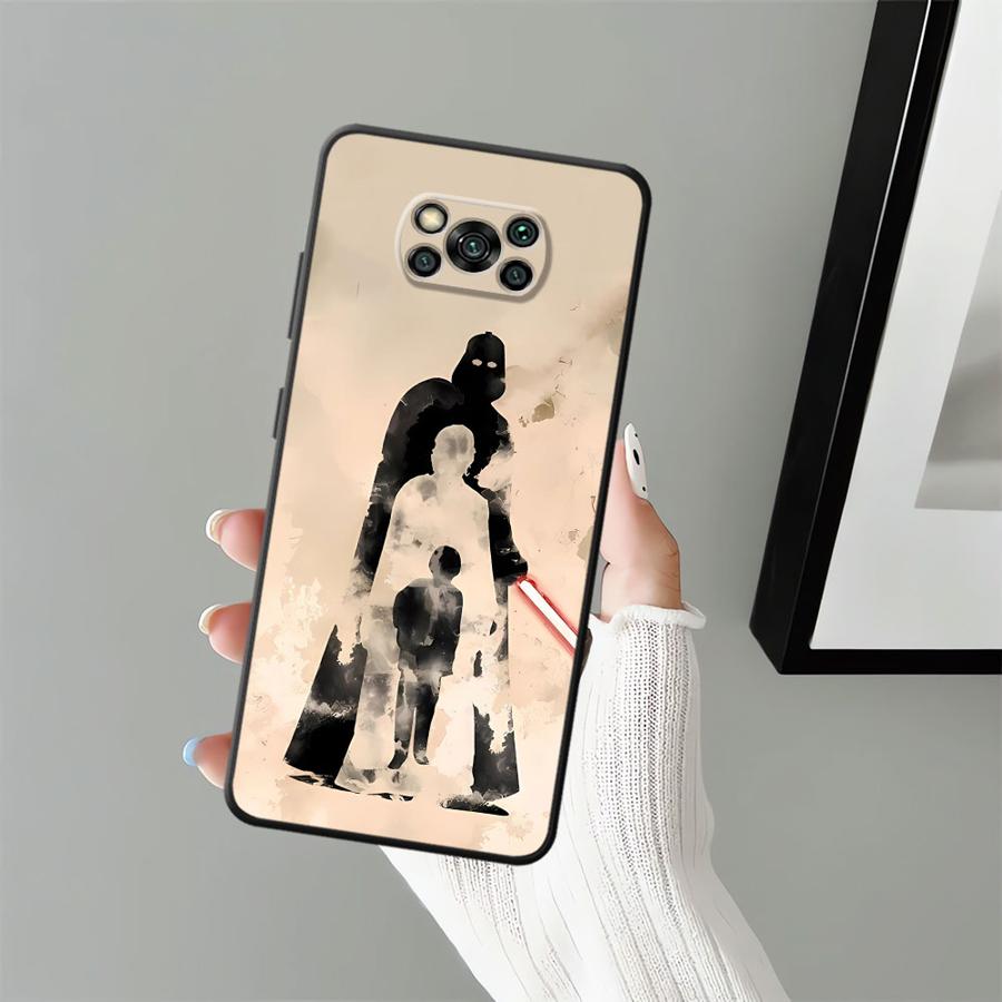 Case for Xiaomi Poco F8 C61 C50 X3 X4 X5 X7 Pro C71 F1 M5 F3 C75 M3 M4 M7 Pro Funda Phone Cover Cool A- Anakin S-Skywalker