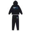 Streetwear Hooded Sweatshirt Set Loose Fit Embroidery Winter Casual Top Youth