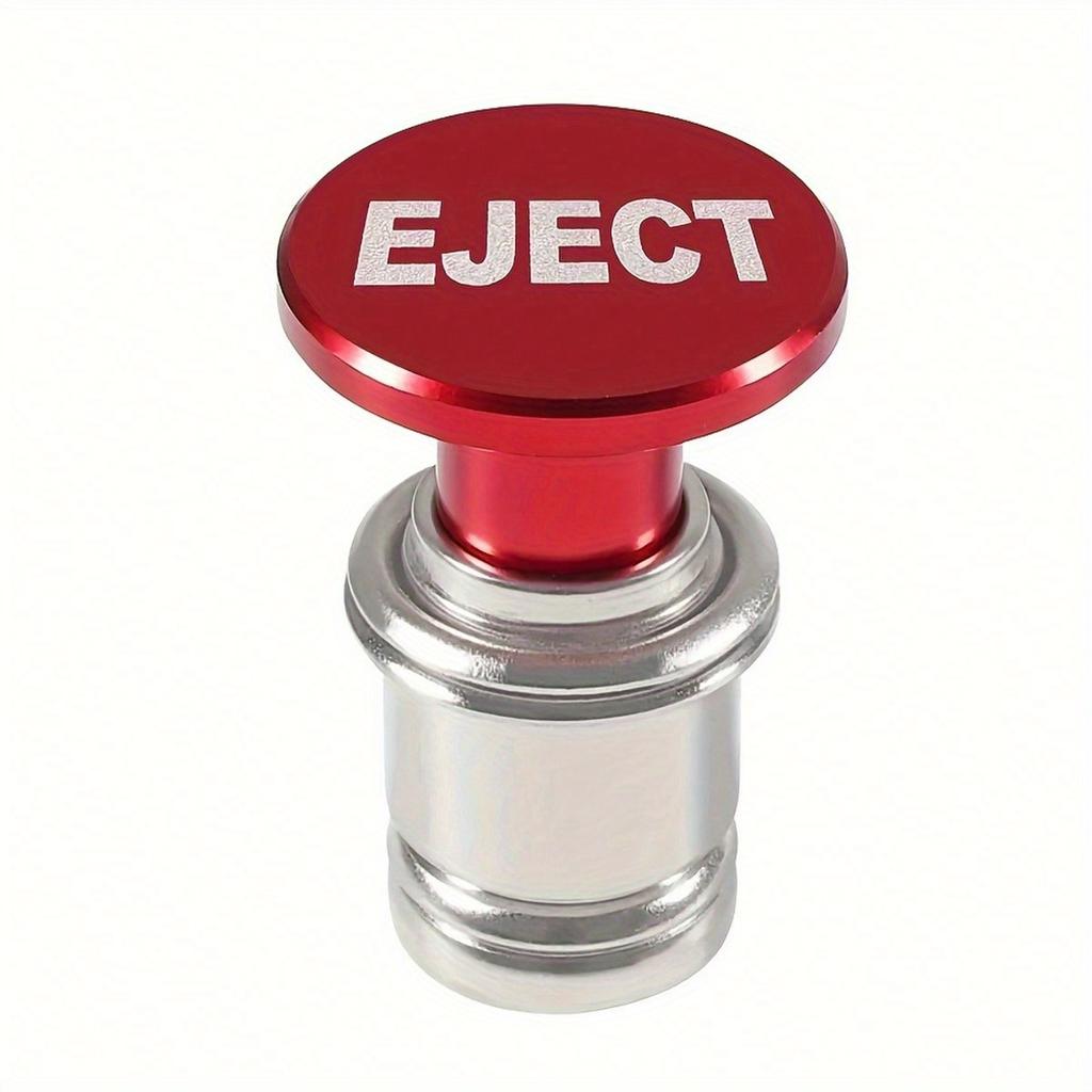 1 szt. Przycisk Wystrzeliwania Rakiet Zapalniczka Samochodowa 12 V Zamiennik Zapalniczki Samochodowej Dekoracja Wnętrza Samochodu Pasuje do Większości Pojazdów