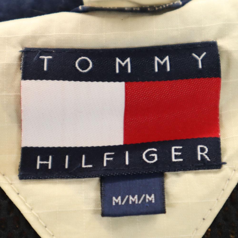 TOMMY HILFIGER 90s Old Nylon jacket M Ivory system Men's Used
