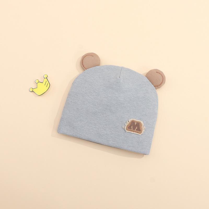 Korean Style Baby Ear Protection Hat - Autumn/Winter Newborn Pullover Cap for Boys & Girls