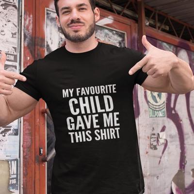 26 Opa T-Shirt Mein Lieblingskind hat mir dieses Shirt geschenkt Opa Geschenk Opa Da Unisex T-Shirt