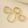 Yousheng 3Pcs Ear Cuffs for Women, Thin Chain Hanging Ear Bone Clips, Non-Pierced Ear Cuffs with Cubic Zirconia for Commuting Dating Party Travel