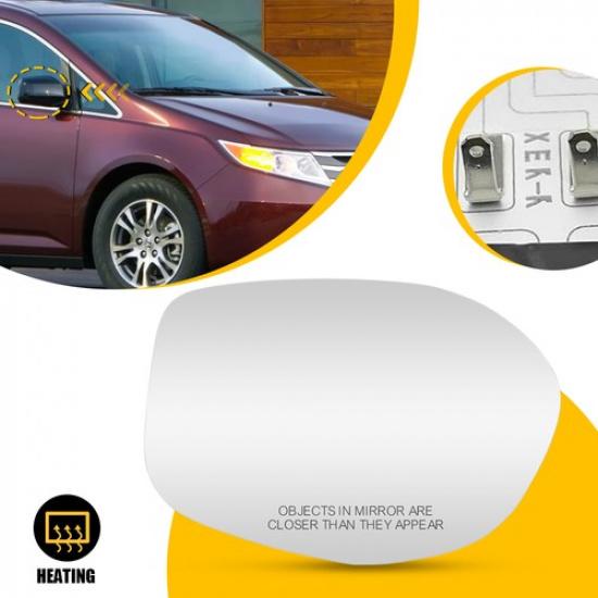 

НОВИНКА Для Honda Odyssey 2014-2017 Зеркальное стекло с подогревом, сторона пассажира, с основой EV