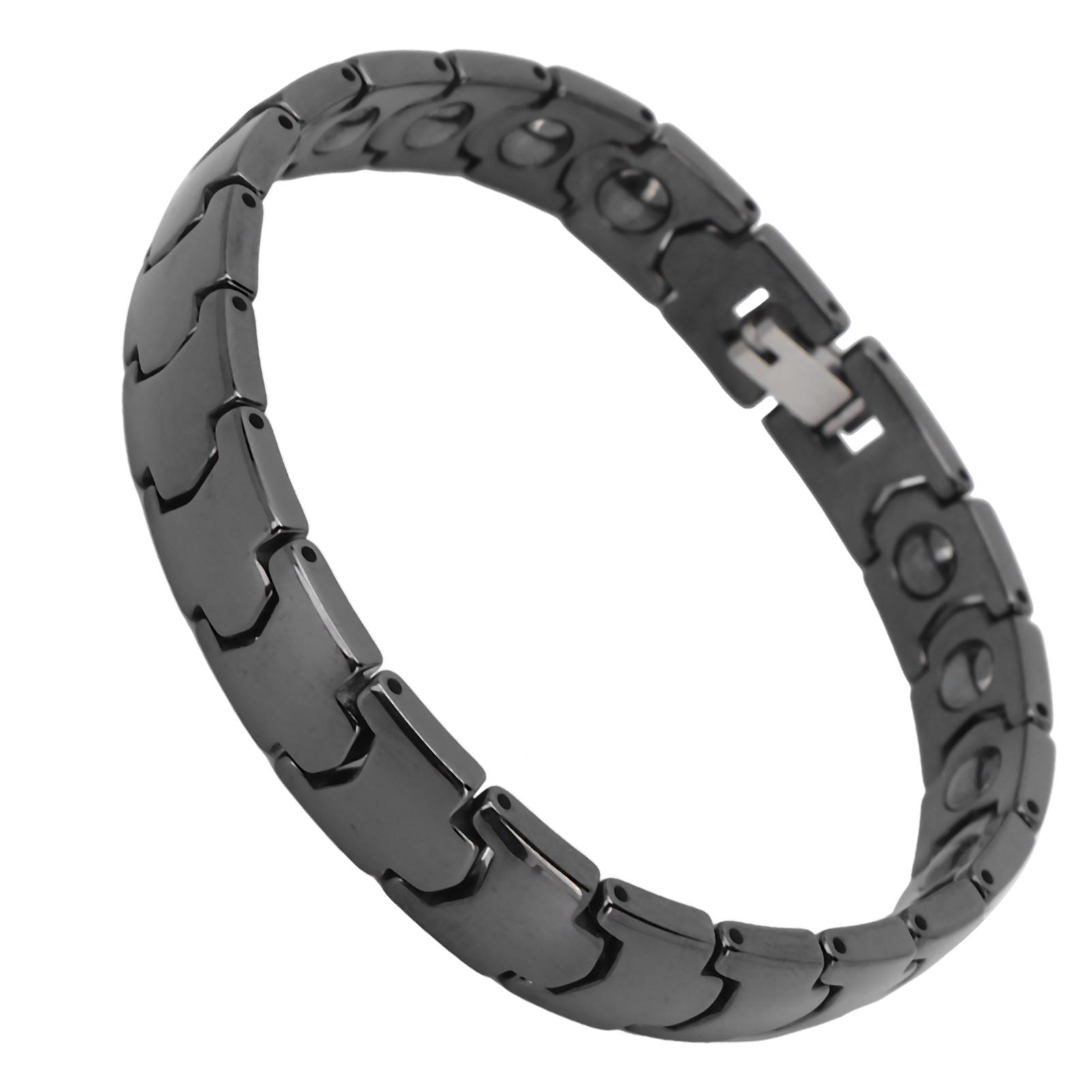 Браслет для магнитотерапии женский из титановой стали, модный магнитный браслет для здоровья