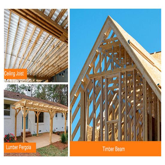 12 Sets Rafter Clips Joists with 24 Screws 2-inch Size Rust-Resistant Robust Rafter Clips for DIY Projects Fences Railings