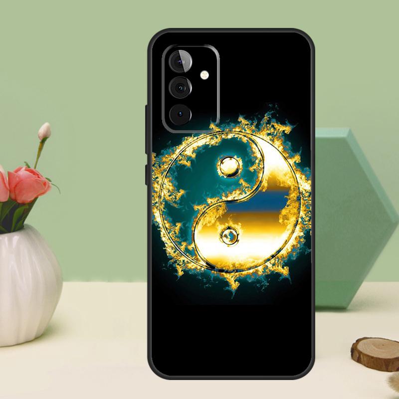 Yin Yang Black White For Samsung Galaxy A06 A16 A26 A36 A56 A52 A53 A33 A13 A34 A54 A14 A15 A35 A55 A22 A32 Case