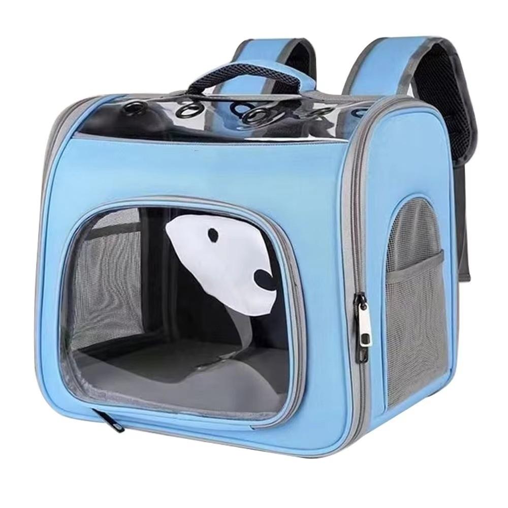 Breathable Pet Travel Bag Sturdy Pet Outing Backpack Small Pet Cage Cat Outdoor Backpack  Outdoor