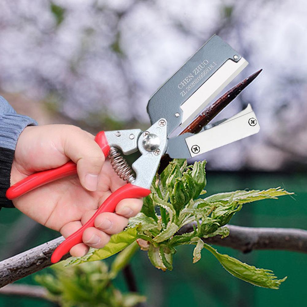 Macchina Innestatrice per Rami Spessi Lega di Alluminio Potatore Innesto Albero da Frutta Artefatto per Innesto