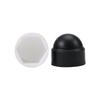Dome Plastic PE Caps for Hex Screws/Nuts - M3-M24, Black/White/Red/Blue/Yellow/Gray
