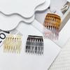 French Style Small Hair Comb Clip Simple Acetic Acid Hair Styling Accessories for Women Girls Tangle-free Broken Hair Fixed Clip