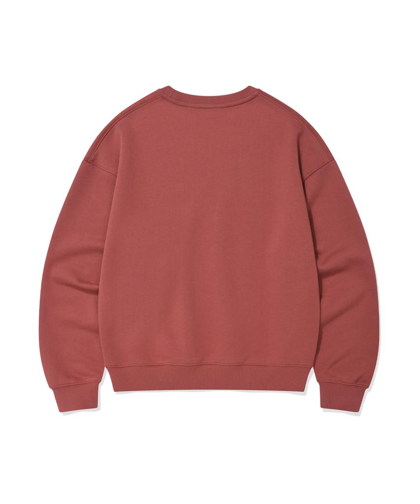 WACKY WILLY Women'S Vintage Graphic Sweatshirt Deep Red