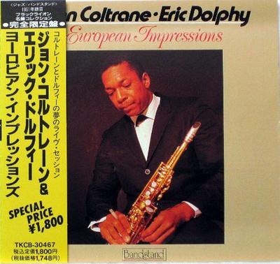 CD JOHN COLTRANE ERIC DOLPHY  European Impressions TKCB30467 Bandstand 1991 Japan Jazz Used