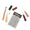 Leather Sewing Tools Kit Wear Resistant DIY Leather Craft Hand Stitching Set for Shoe Bag Repair Work