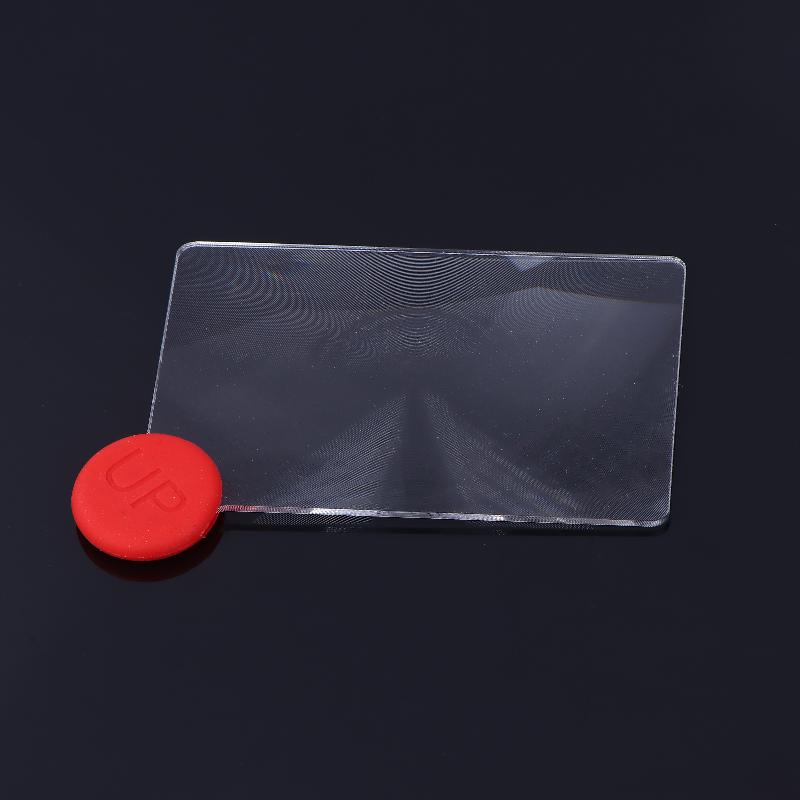 1/2Pcs Outdoor Solar Igniter 3X Magnifying Acrylic Glass Card Fire Starter Picnic Ignition Tool For Camping Tools