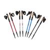 2-Pack Lightweight Aluminum Hiking Poles Adjustable Trekking Sticks Mountain Climbing Backpacking