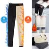 European and American High Waist Fleece-lined Lambswool Leggings for Women - Warm, Elastic, Skinny Autumn/Winter Pants.