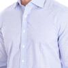 CHARME4 Men's Long-Sleeved Shirt with Lapel Collar and Button Closure