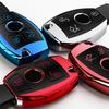 Mercedes-Benz Key Cover for C-Class/C200L/GLC260/GLK300 - TPU Silicone Protective Shell with Buckle