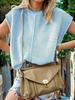 Summer 2026 Women's American-Style Slim Casual Streetwear Solid Color Trendy Comfortable Sweater.