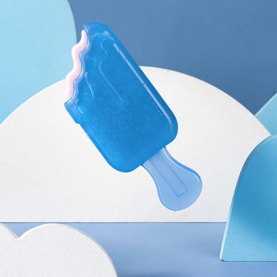 Pet Toy Cartoon Popsicle Bone Shape Bite-Resistant Plush Squeaky Dog Toy Tooth Cleaning Interactive Chew