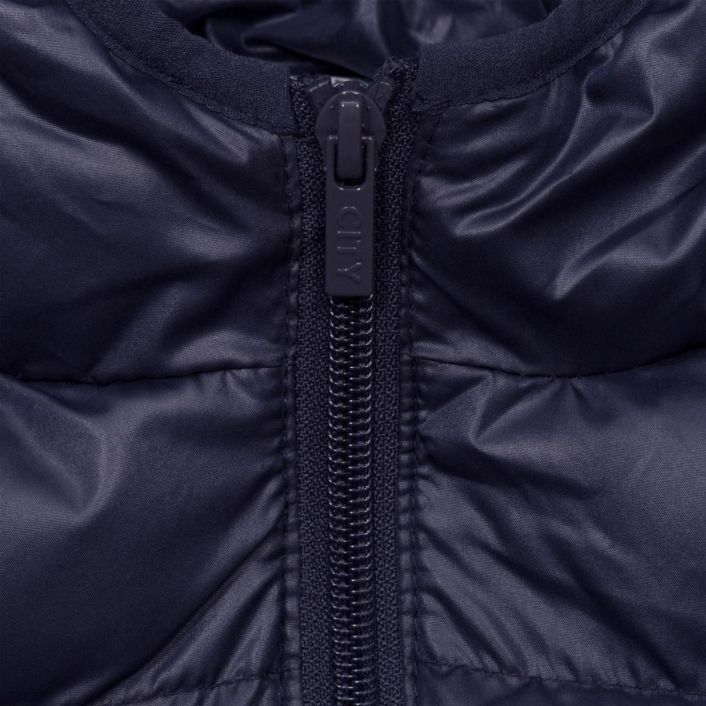 Manchester United FC Boys Crest Quilted Jacket