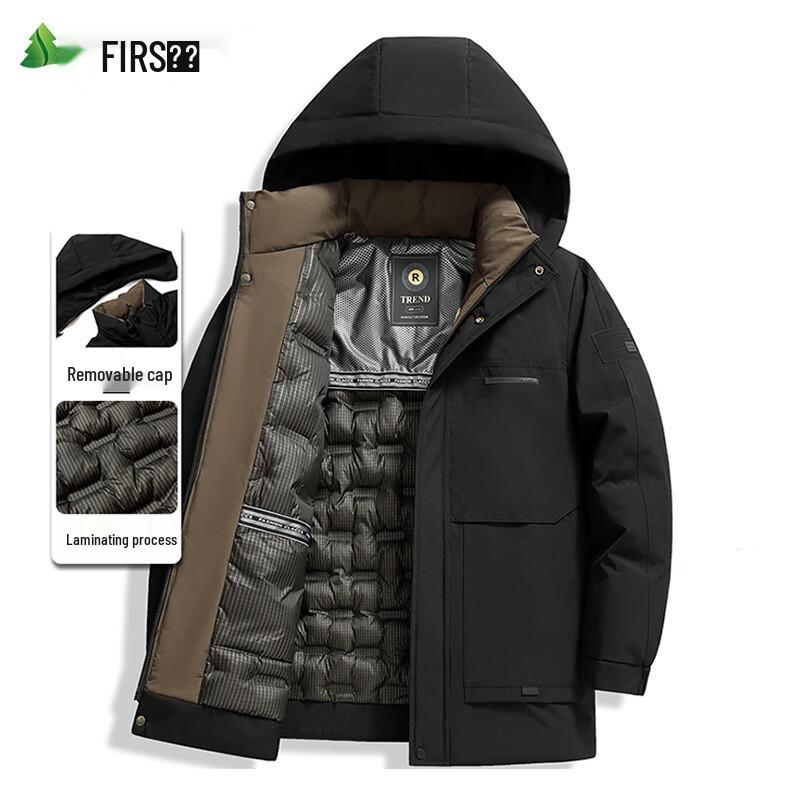 FIRS Men's Winter Windproof Padded Jacket