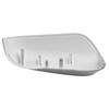 1×Left Rear View Mirror Case Cover Side Wing Door Mirror Cap For Toyota- For Yaris- 2012~2020 White Plastic Shell Car Accessory