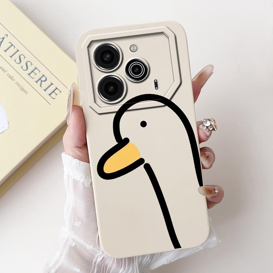 Pova 6 Case For Tecno Pova 6 Pro 5G Silicone Cover Cute Dinosaur Panda Camera Lens Protector Bumper For Tecno Pova6 Pro LI9 Capa