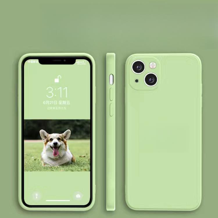 

Подходит для Apple 15PROMAX Phone Case, XS Liquid Silicone 13 Полное покрытие 12 Защитный чехол от падения для iPhone11 14 Apple 7P/8P