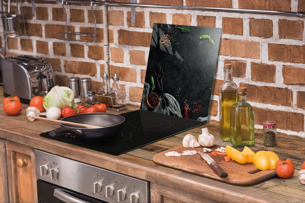 TAGLIERE IN VETRO 45x52 ARDESIA