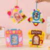 1 Set Shaker Puzzle Toys Non Woven Shake Pendant Diy Material Kits For Children Kids Easy To Paste Accessories Handmade Crafts
