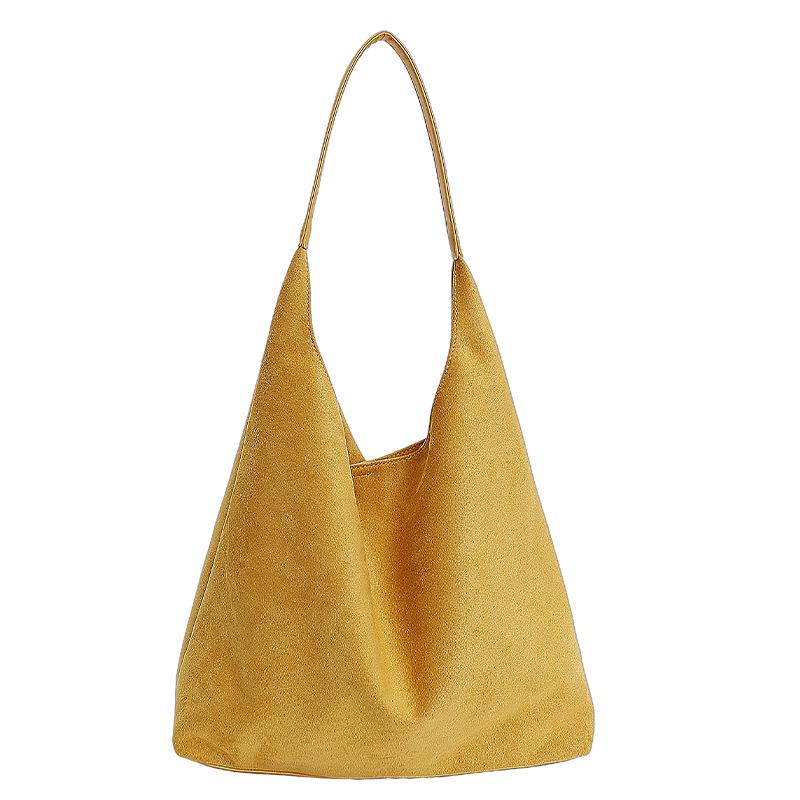 Harajuku Women's Canvas Tote Bag - Large Capacity, Solid Color, Crossbody & Mother-Child Style