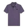 Sommer Herren Kaninchenschädel Design Kurzarm Poloshirt