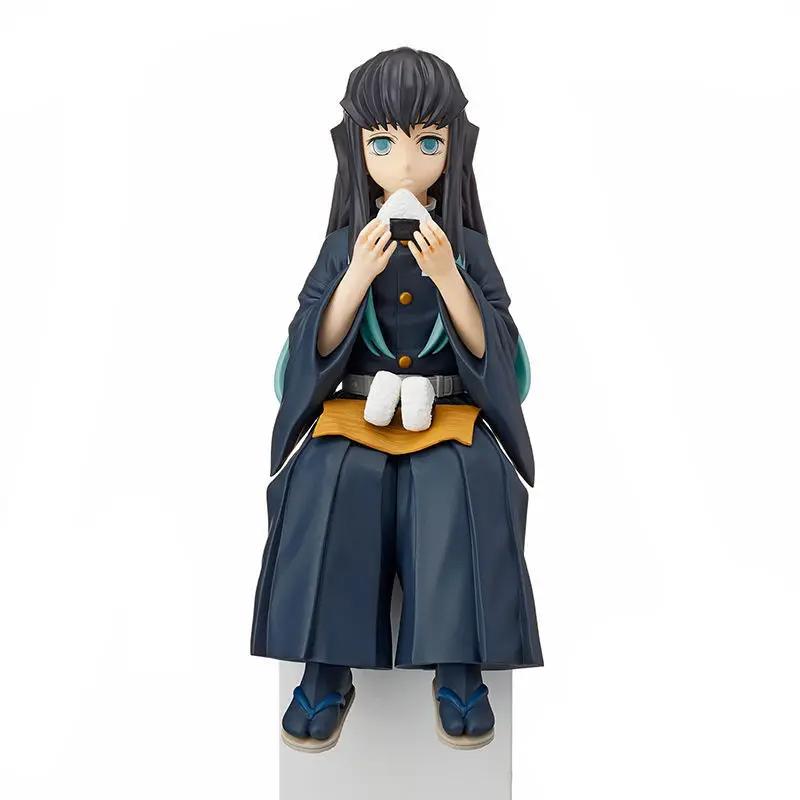 Anime Demon Slayer Action Figures Tanjirou Tomioka GiyuuZenitsu  Kochou Nezuko Anime Figure Collect Kid Doll Toys for Children