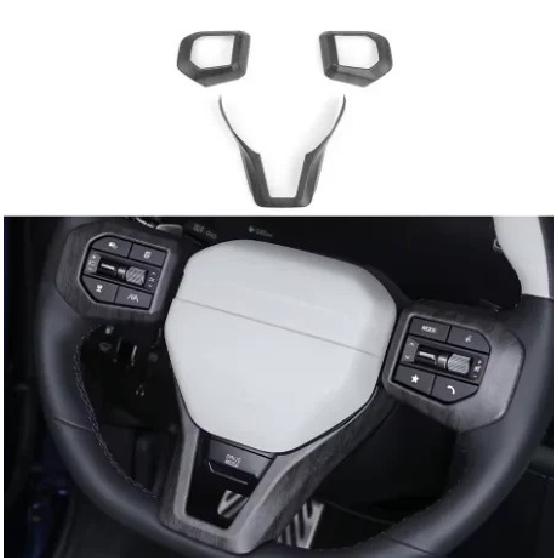 Car Decoration Steering Wheel Cover Trim For Kia EV3 GT Line 2024-2025 Cars Accessories Automotive Interior Styling Upgrade
