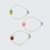Juicy Fresh Water Pearl Bracelet Colored Beads Fruit Pendant Freshwater Pearl Bracelet