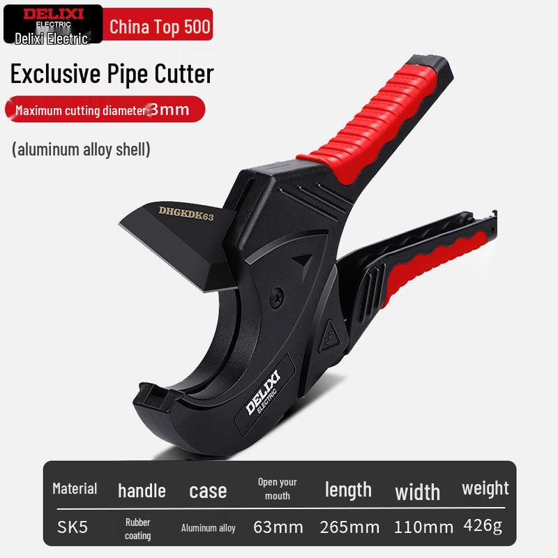 Delixi Elektrischer Rohrschneider: PPR, PVC, PE, Heißschmelzschere