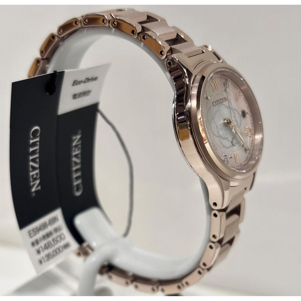 Used [New genuine product] Citizen XC Camellia (Camellia) Limited quantity ES9498-69N