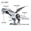 Intelligent Dinosaur Model Alaby Electric Mechanical Spray Dinosaur Electric Toy Children Hobby Toys Cartoon Electronic Walking