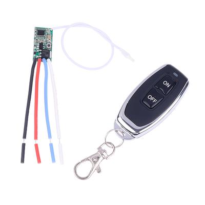 433Mhz Dc 3.6V 5V 9V 12V 24V 1Ch Mini Relay Wireless Rf Remote Control Switch