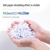 Deli 9939 Level 4 Personal Desktop Paper Shredder CN Plug (adapter Included)