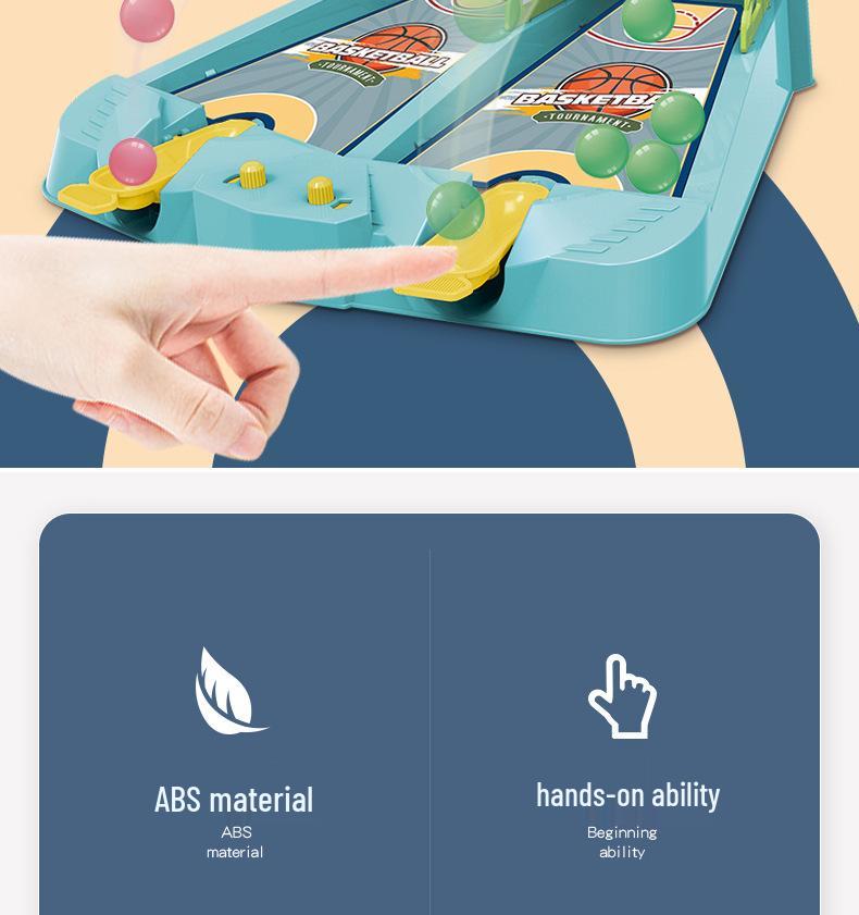 Mini Basketball Table Game: Double Player Shooting & Parent-Child Interaction