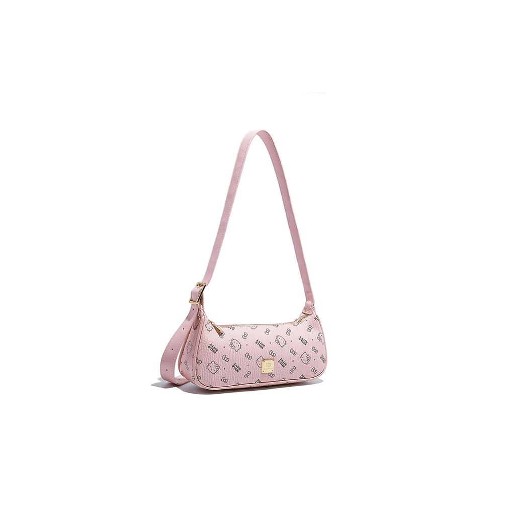 New Sanrio Hello Kitty PU Shoulder Bag Women's Pink/Brown/Milk Tea SHHF41555