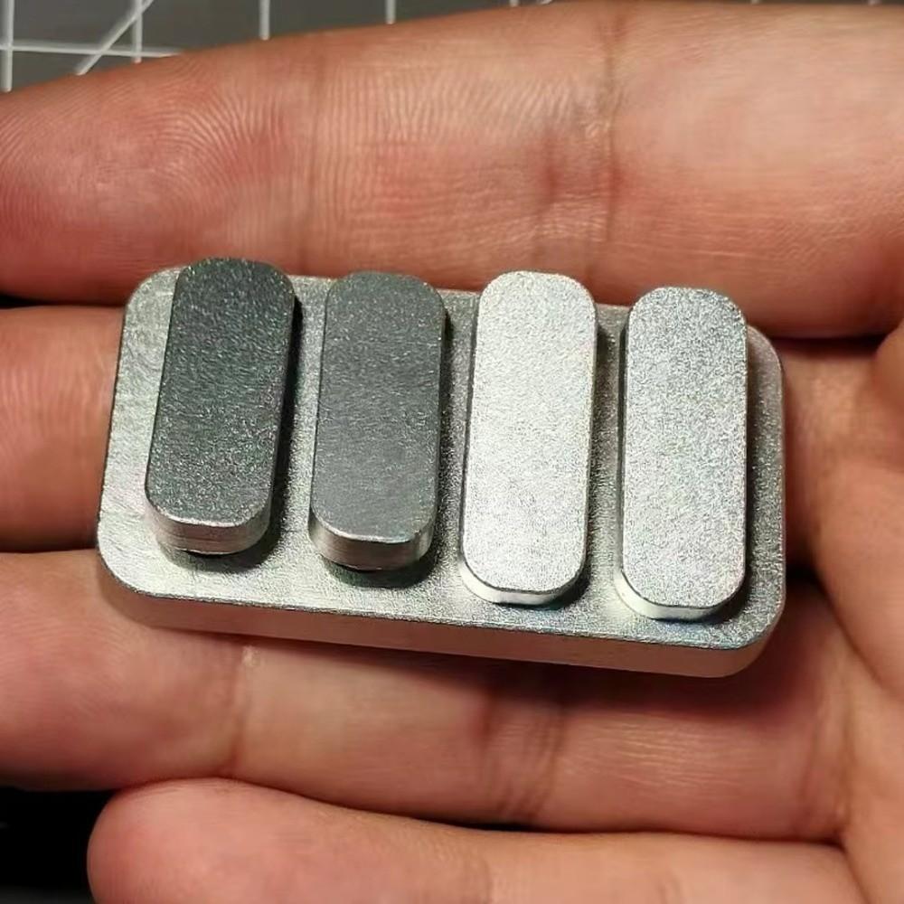 Rectangle Shape Mini Sensory Toys Magnetic Fidget Push Card Fidget Slider  Autism Support