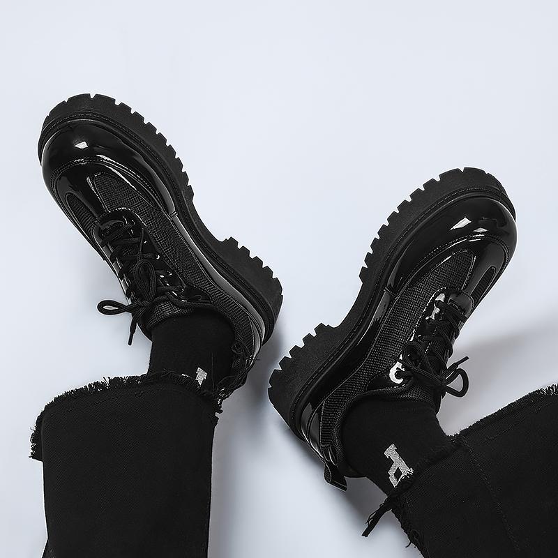 Fashion CYYTL Mens Shoes Casual Leather Loafers Office Work Boots Platform Outdoor Walking Fashion Sport Luxury Designer Sneakers Summer