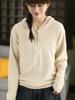 2025 Women's Double-Sided Australian Wool Thick Hoodie – Warm Winter Hooded Sweatshirt, Pullover Top