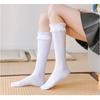 Women's Lace Calf Socks, Summer Thin Lolita Style High-tube Knee-high Long Socks, Summer Style JK Half-length Mid-tube Socks